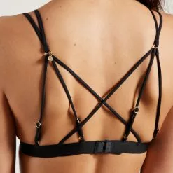 Atelier Amour Apres Minuit Triangle Bra -Stockings Shop Mayfair StockingsLBAP10BACK 11