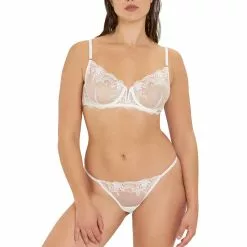 BLUEBELLA Bluebela Marseille White Bra -Stockings Shop Mayfair StockingsMarseilleBraandBrief White 1 12