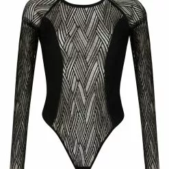 Atelier Amour Onde Sensuelle Bodysuit -Stockings Shop Mayfair StockingsOS31Front 14