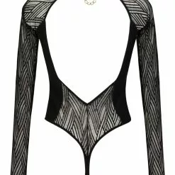 Atelier Amour Onde Sensuelle Bodysuit -Stockings Shop Mayfair StockingsOS31back 13