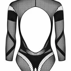 Obsessive Long Sleeved Open Bodysuit -Stockings Shop Mayfair StockingsObsessive B135 teddy pwb 1