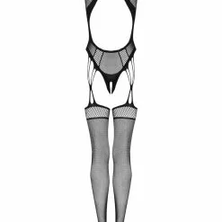Obsessive Cut-Out Design Fishnet Bodystocking -Stockings Shop Mayfair StockingsObsessive G327 bodystocking pwb 2