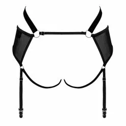 Obsessive Allunes Crotchless Garter Belt -Stockings Shop Mayfair StockingsObsessive allunes garter belt back packshot 8