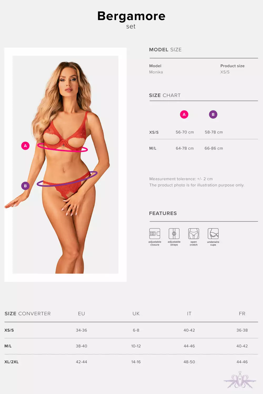 Obsessive Bergamore Red 2 Piece Set 7 Obsessive Bergamore Red 2 Piece Set - Image 7