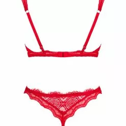 Obsessive Bergamore Red 2 Piece Set 12 Obsessive Bergamore Red 2 Piece Set -Stockings Shop Mayfair StockingsObsessive bergamore set pwb 2