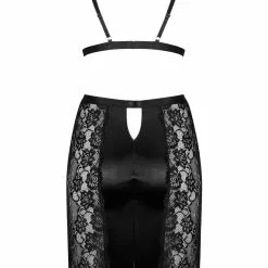 Obsessive Blanita Two Piece Set -Stockings Shop Mayfair StockingsObsessive blanita bra skirt back packshot 1