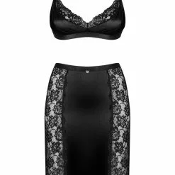 Obsessive Blanita Two Piece Set -Stockings Shop Mayfair StockingsObsessive blanita bra skirt packshot 2