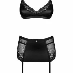 Obsessive Blanita Three Piece Set -Stockings Shop Mayfair StockingsObsessive blanita set packshot 4