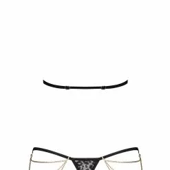 Obsessive Pantheria Chain 2 Piece Set -Stockings Shop Mayfair StockingsObsessive pantheria set back packshot 1500x1120 7