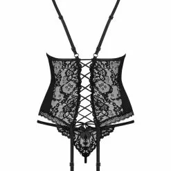 Obsessive Raquelia Corset 14 Obsessive Raquelia Corset -Stockings Shop Mayfair StockingsObsessive raquelia corset back packshot 8