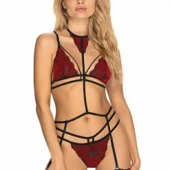 Obsessive Sugestina 3 Piece Set -Stockings Shop Mayfair StockingsObsessive sugestina set 7