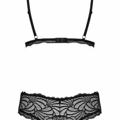 Obsessive Sweetia Bra And Thong Set -Stockings Shop Mayfair StockingsObsessive sweetia set back packshot 2