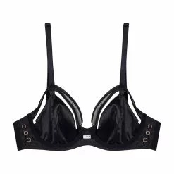 Playful Promises Charlie Cut-Out Plunge Bra -Stockings Shop Mayfair StockingsPP3203 F F 5