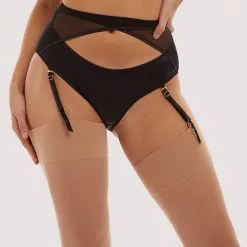 Playful Promises Charlie Cut-Out Highwaist Brief 7 Playful Promises Charlie Cut-Out Highwaist Brief -Stockings Shop Mayfair StockingsPPHW3203 C 1 22