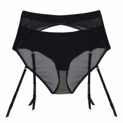 Playful Promises Charlie Cut-Out Highwaist Brief 9 Playful Promises Charlie Cut-Out Highwaist Brief -Stockings Shop Mayfair StockingsPPHW3203 F F 2