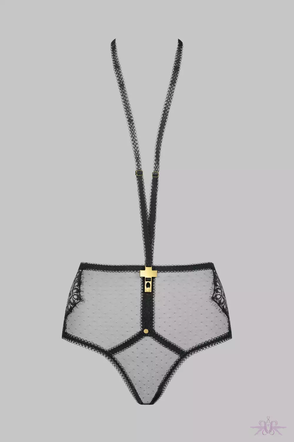 Maison Close Inspiration Divine High Waist Panty With Harness 11 Maison Close Inspiration Divine High Waist Panty With Harness - Image 11
