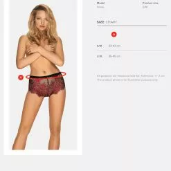Obsessive Redessia Lace Shorty -Stockings Shop Mayfair StockingsRedessia shorties 33