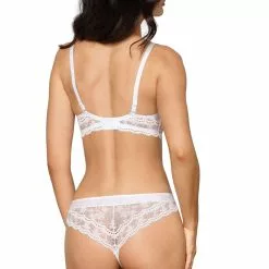 Roza Lagerta White Thong