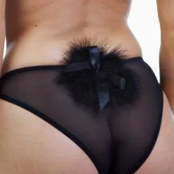 Playful Promises Bettie Page Powder Puff Black Brief -Stockings Shop Mayfair Stockingsbettie page lingerie core brief bettie page powder puff brief black 15567274246192 1024x1024 3