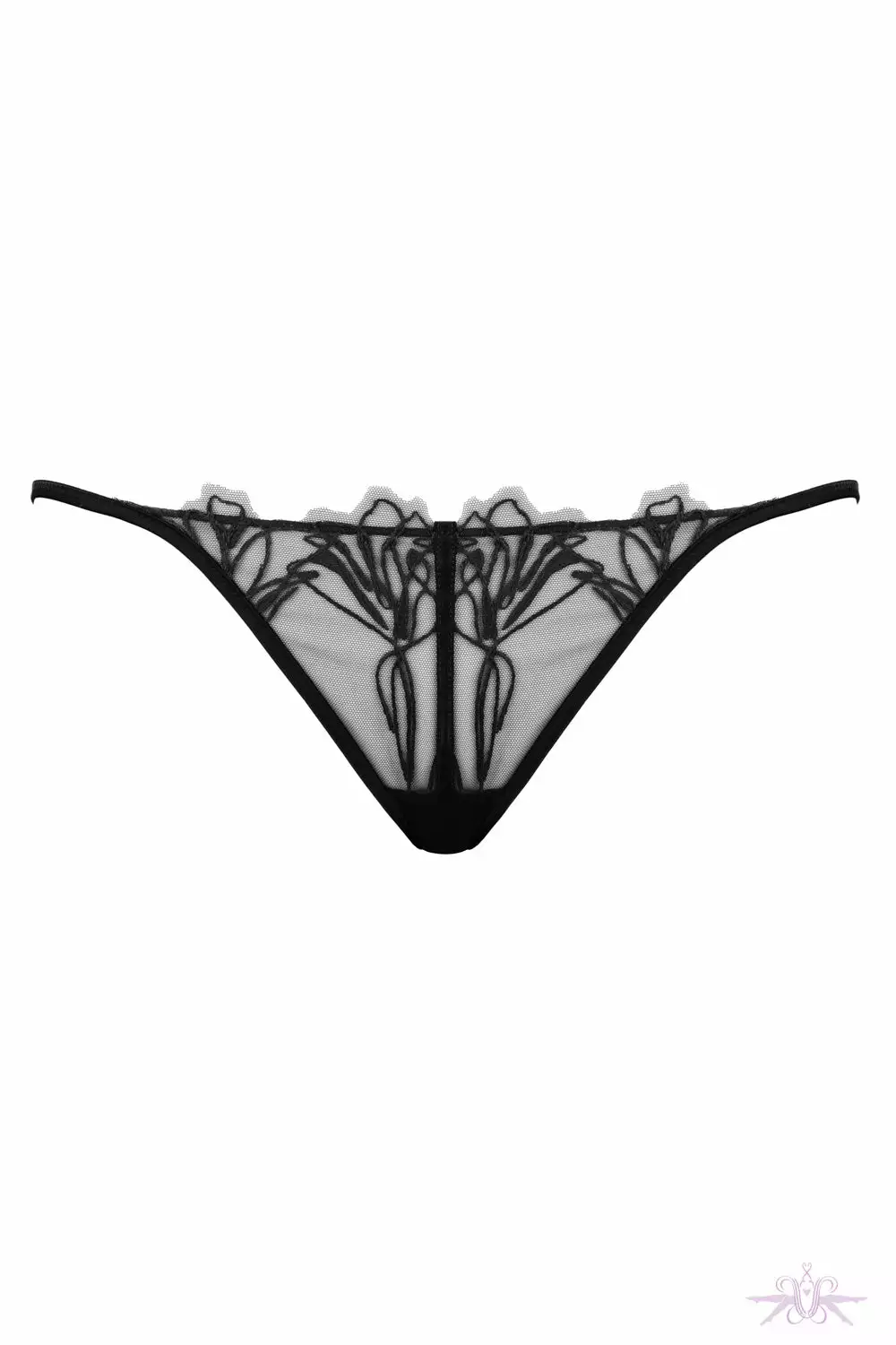 Jolidon Supreme Black Lace Thong 7 Jolidon Supreme Black Lace Thong - Image 7