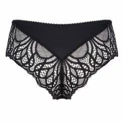 Jolidon Angels Black Lace Brazilian Knicker -Stockings Shop Mayfair Stockingsd2249 d2249.neg 2 2 125