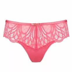 Jolidon Angels Pink Lace Brazilian Knicker -Stockings Shop Mayfair Stockingsd2249 d2249.roz 1 2 136