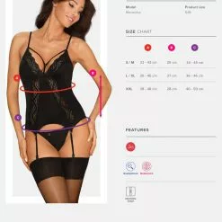 Obsessive Diyosa Corset And Thong -Stockings Shop Mayfair Stockingsdiyosa corset 01 5