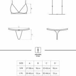 Obsessive Navy And Black Lace Bra And Thong Set -Stockings Shop Mayfair Stockingseng 866 set 52