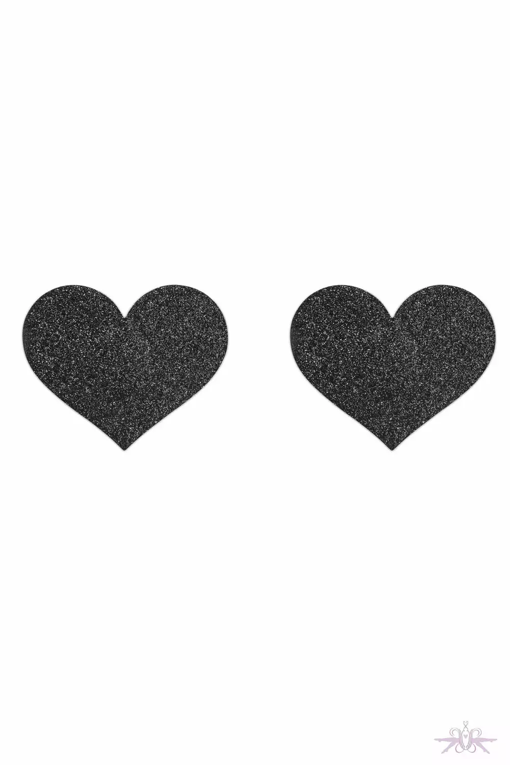 Bijoux Indiscrets Black Heart Nipple Pasties 3 Bijoux Indiscrets Black Heart Nipple Pasties - Image 3