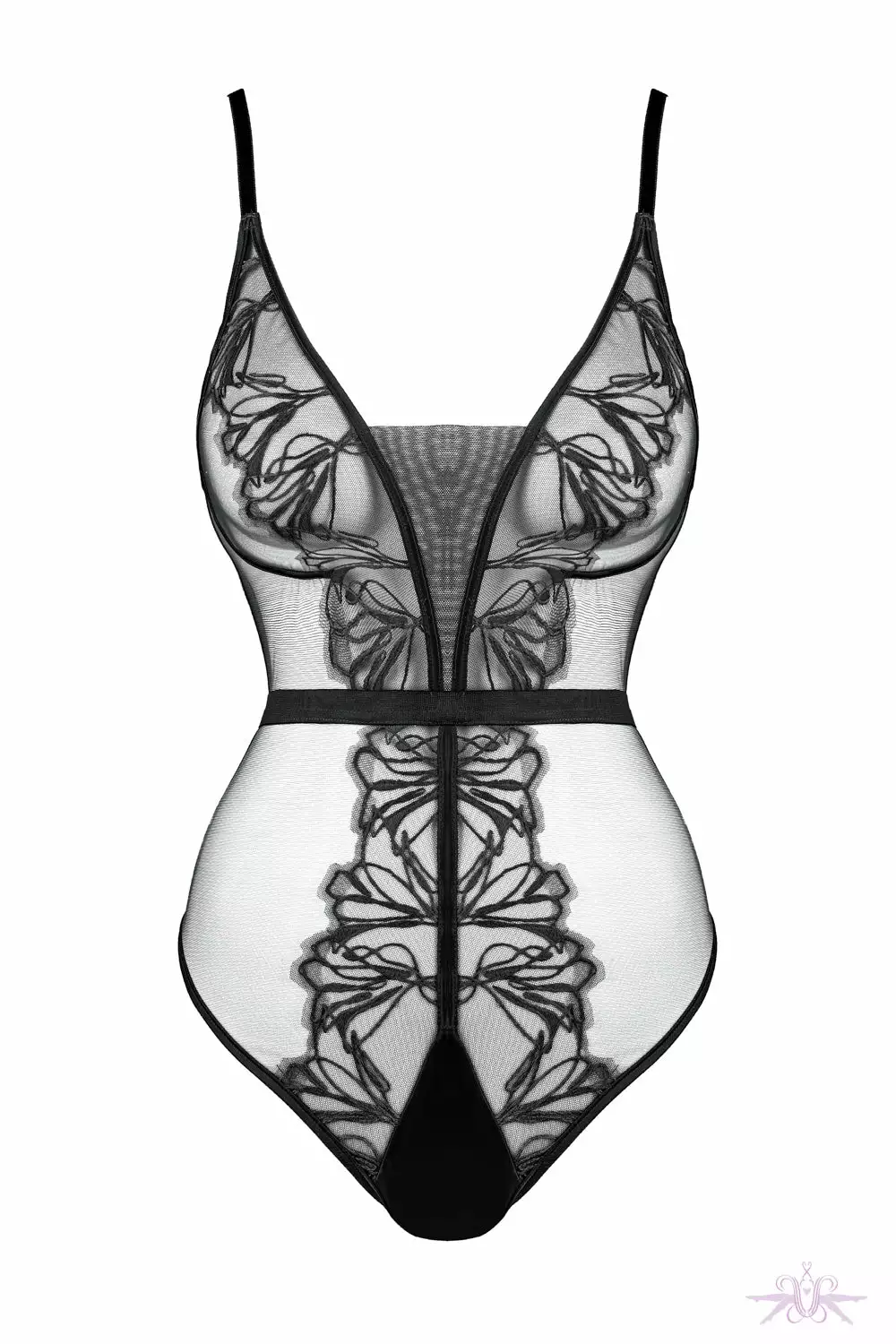 Jolidon Supreme Black Lace Bodysuit 6 Jolidon Supreme Black Lace Bodysuit - Image 6