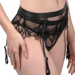 Jolidon Supreme Black Lace Suspender Belt -Stockings Shop Mayfair Stockingsj2244d2243.neg 1 142