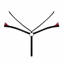 Obsessive Mettia Red Thong -Stockings Shop Mayfair Stockingsobsessive mettia thong back packshot 2 46