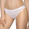 Roza Lisbet White Thong