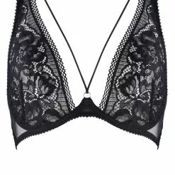 Jolidon Rock DJ Black Lace Underwired Bra -Stockings Shop Mayfair Stockingss2239 s2239.neg 1 69