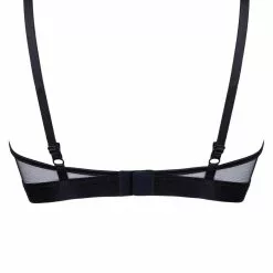 Jolidon Supreme Lace Triangle Black Bra 15 Jolidon Supreme Lace Triangle Black Bra -Stockings Shop Mayfair Stockingss2243 s2243.neg 2 116