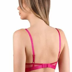Jolidon Supreme Lace Underwired Pink Bra -Stockings Shop Mayfair Stockingss2244 s2244.fux 4 57