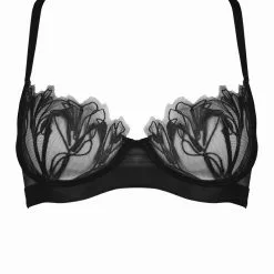 Jolidon Supreme Lace Underwired Black Bra 14 Jolidon Supreme Lace Underwired Black Bra -Stockings Shop Mayfair Stockingss2244 s2244.neg 1 117