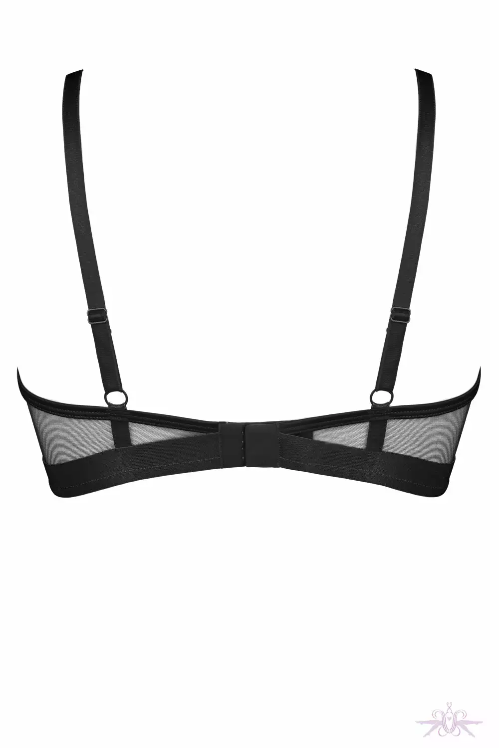 Jolidon Supreme Lace Underwired Black Bra 8 Jolidon Supreme Lace Underwired Black Bra - Image 8