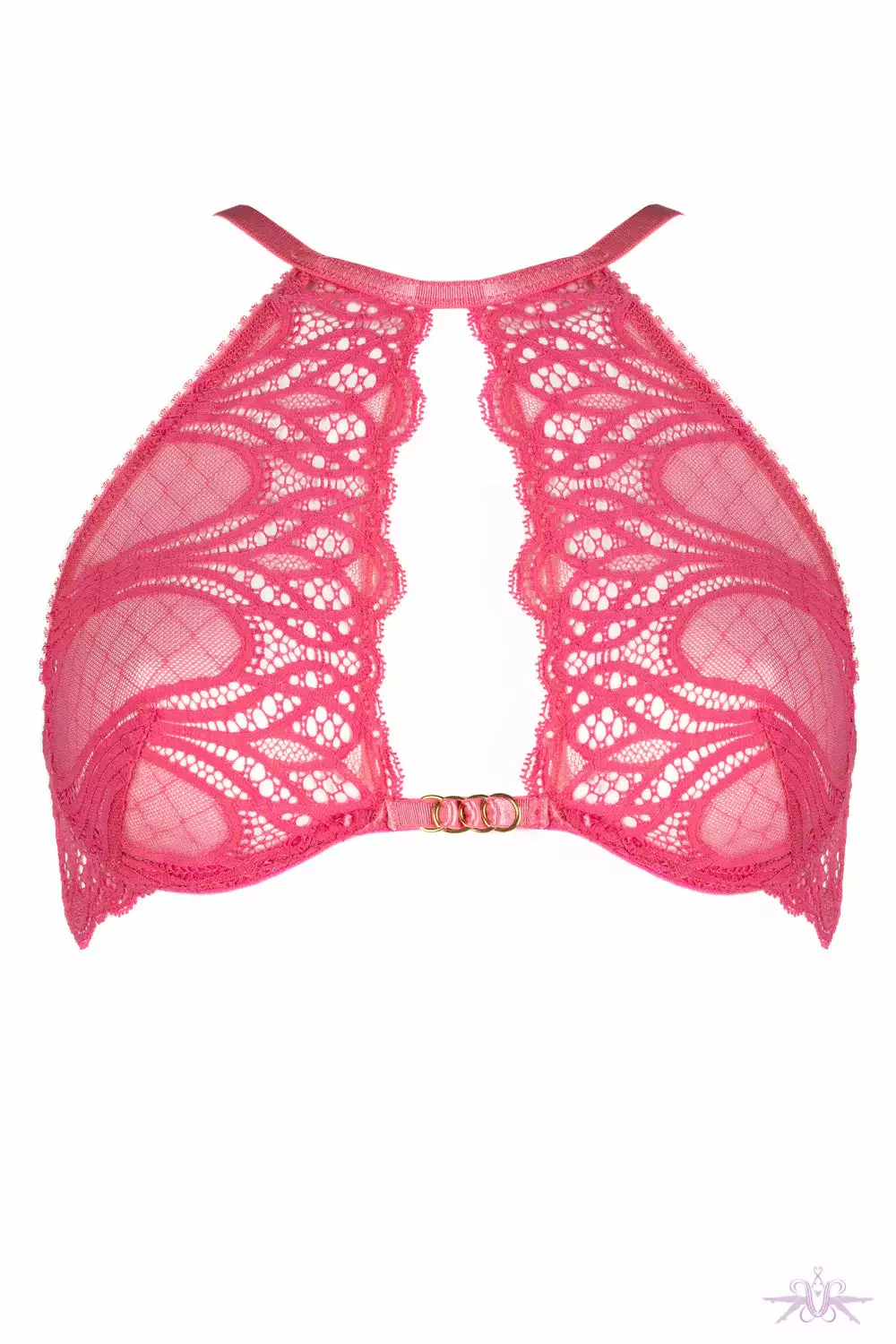 Jolidon Angels Pink Lace Underwired Bra 6 Jolidon Angels Pink Lace Underwired Bra - Image 6