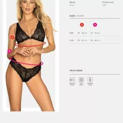 Obsessive Sweetia Bra And Thong Set -Stockings Shop Mayfair Stockingssweetia set 01 9