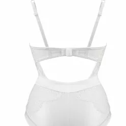 Prelude Milano Prelude Marlene White Bodysuit -Stockings Shop Mayfair Stockingsyh306 yh306.alb 2 45