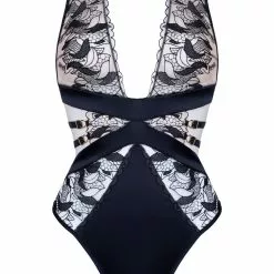 Prelude Milano Prelude Rita Bodysuit -Stockings Shop Mayfair Stockingsyh319 yh319.neg 1 45