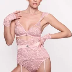 Prelude Milano Prelude Marlene Lace Gloves -Stockings Shop Mayfair Stockingsyj300roz yx300roz 15