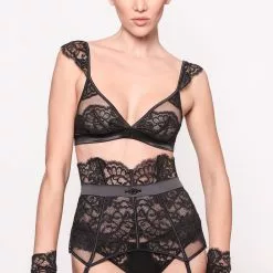 Prelude Milano Prelude Marlene Lace Gloves -Stockings Shop Mayfair Stockingsyj300yx300neg 14