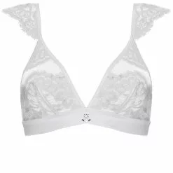 Prelude Milano Prelude Marlene White Triangle Bra 14 Prelude Milano Prelude Marlene White Triangle Bra -Stockings Shop Mayfair Stockingsys303 ys303.alb 1 61