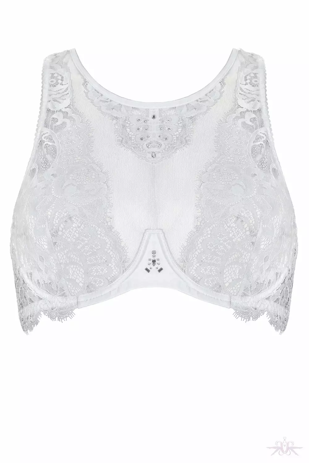 Prelude Milano Prelude Marlene White Fantasy Bra 5 Prelude Milano Prelude Marlene White Fantasy Bra - Image 5