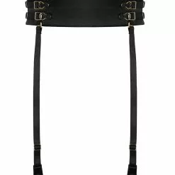 Prelude Milano Prelude Rita Black Suspender Belt -Stockings Shop Mayfair Stockingsyx317 yx317.neg 1 51