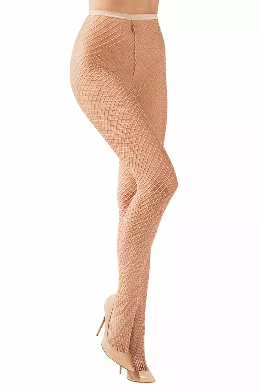 STARLINE Basic Nude Beige Net Tights 1 STARLINE Basic Nude Beige Net Tights