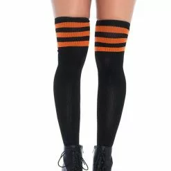 LEG AVENUE Striped Thigh High Stockings -Stockings Shop apijfv0m0 33990