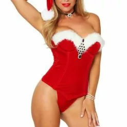 3WISHES Sultry Santa Corset